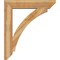 Ekena Millwork Thorton Slat Rough Sawn Bracket w/ Offset Brace, Western Red Cedar, 8"W x 38"D x 44"H BKT0806X38X44THR06RWR - alternate 4